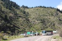 Picknick im Gebirge