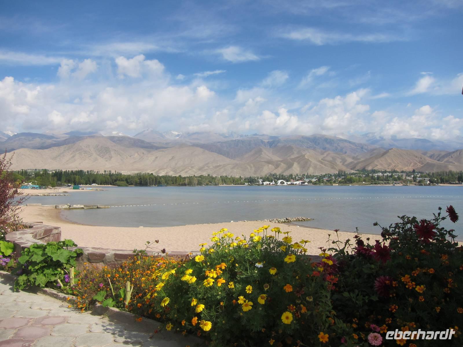 am Issyk Kul See