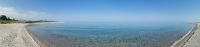 spontane Badepause am Issyk Kul-See