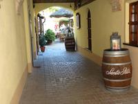 Vilnius- Hinterhof mit Gaststätte