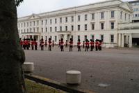 Warmspielen an den Wellington Barracks 