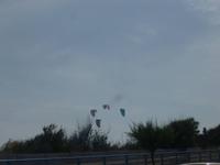 Kite-Surfer in st-marie-de-la-mer