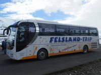 Fahrt von Geiranger nach Lom ... (unser Reisebus)