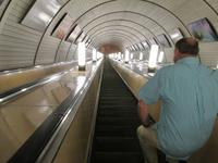 Rolltreppe in der Metro