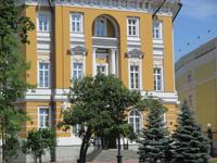 Der Sitz des Staatspräsidenten im Kreml