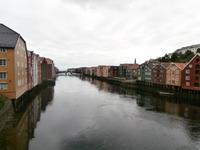 Speicherhäuser in Trondheim am Nidelv