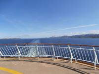 an Bord der Hurtigrute Midnatsol