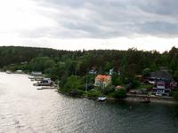 Ausfahrt von Stockholm