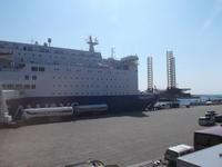 Fährschiff in Ijmuiden 