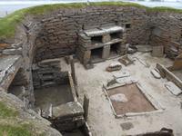 Steinzeitdorf Skara Brae, Orkney Inseln