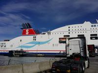 13.06.15: 'Stena Scandinavica' am Morgen unserer Ankunft in Göteborg