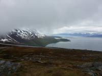 17.06.15: Fahrt entlang der nordnorwegischen Fjordlandschaft