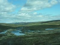 endlose Weite auf der Fahrt zum Myvatn