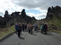 Eberhardt-Reisegruppe in Dimmuborgir