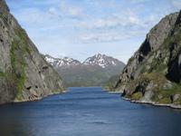Blick aus dem Trollfjord