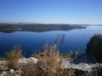 Blick von der Panoramastrasse auf Dugi Otok