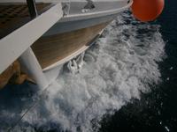 Kapetan Jure in voller Fahrt