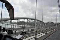 Fahrt über den Tamar River von Devon nach Cornwall