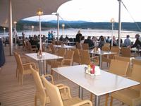 Gemeinsames Abendessen auf der Norwegian Sun