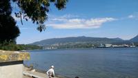 Fotostopp am Stanley Park in Vancouver