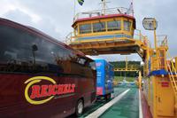 An der Fähre über den Fjärd Bråviken