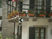 Achtung - hier ist ein Balkon