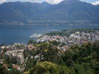Blick auf Locarno