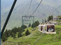 mit dem Lift von Nuria auf 2150 m üNN