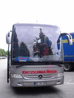 Unser Bus nach Schottland