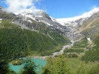 Fahrt mit dem Bernina-Express (Palü-Gletscher)
