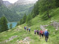 ... Abstieg zum See 