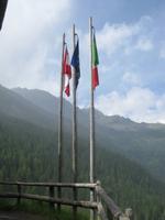 Auf der Österreichisch-Ungarischen Festung bei Peio