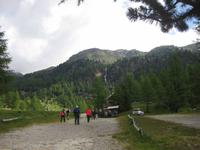 Parkplatz und Start zu Wanderungen im Nationalpark Stilfser Joch 