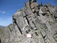 Am Passo dei Pozzi in 2604 m Höhe angekommen