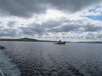 Ausfahrt von den Orkney-Inseln