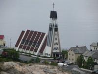 Die evangelisch-lutherische Kirche von Hammerfest
