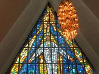 In der Eismeerkathedrale von Tromsø