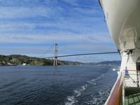 Ausfahrt aus der Hansestadt Bergen