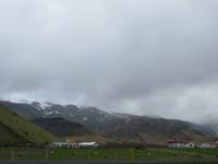 Der Eyjafjallajökull versteckt sich