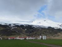 Der Eyjafjallajökull versteckt sich immer noch ....