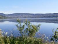 Mjösasee mit Blick auf Lillehammer
