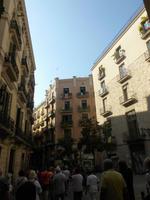 im Gotischen Viertel in Barcelona