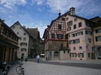 Das Rathaus von hinten fotografiert