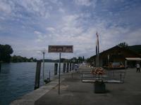 Die Anlegestellen für die Rheinschiffahrt