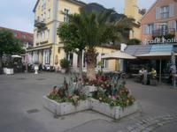 Das Hafengelände, schön angelegt