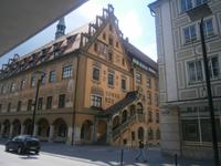 Treppenaufgang des Ulmer Rathauses