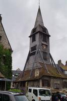 Glockenturm der Kirche St. Catharine in Honfleur