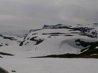Schneeweg Norwegen