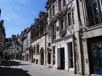 prächtige Häuser in Dijon