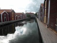 Hudiksvall - alte Fischerhäuser